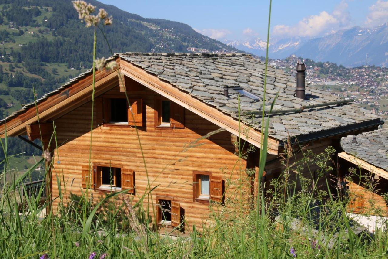 Christoph Standing & Calm Chalet 10 Pers By Alpvision Residences Veysonnaz Eksteriør bilde