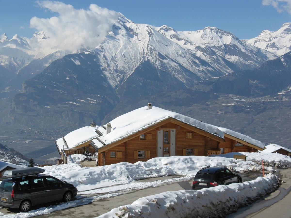 Christoph Standing & Calm Chalet 10 Pers By Alpvision Residences Veysonnaz Eksteriør bilde