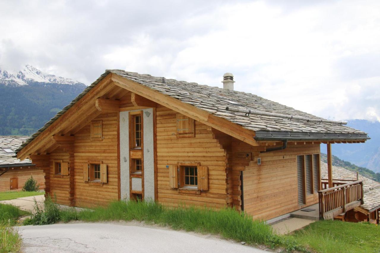Christoph Standing & Calm Chalet 10 Pers By Alpvision Residences Veysonnaz Eksteriør bilde
