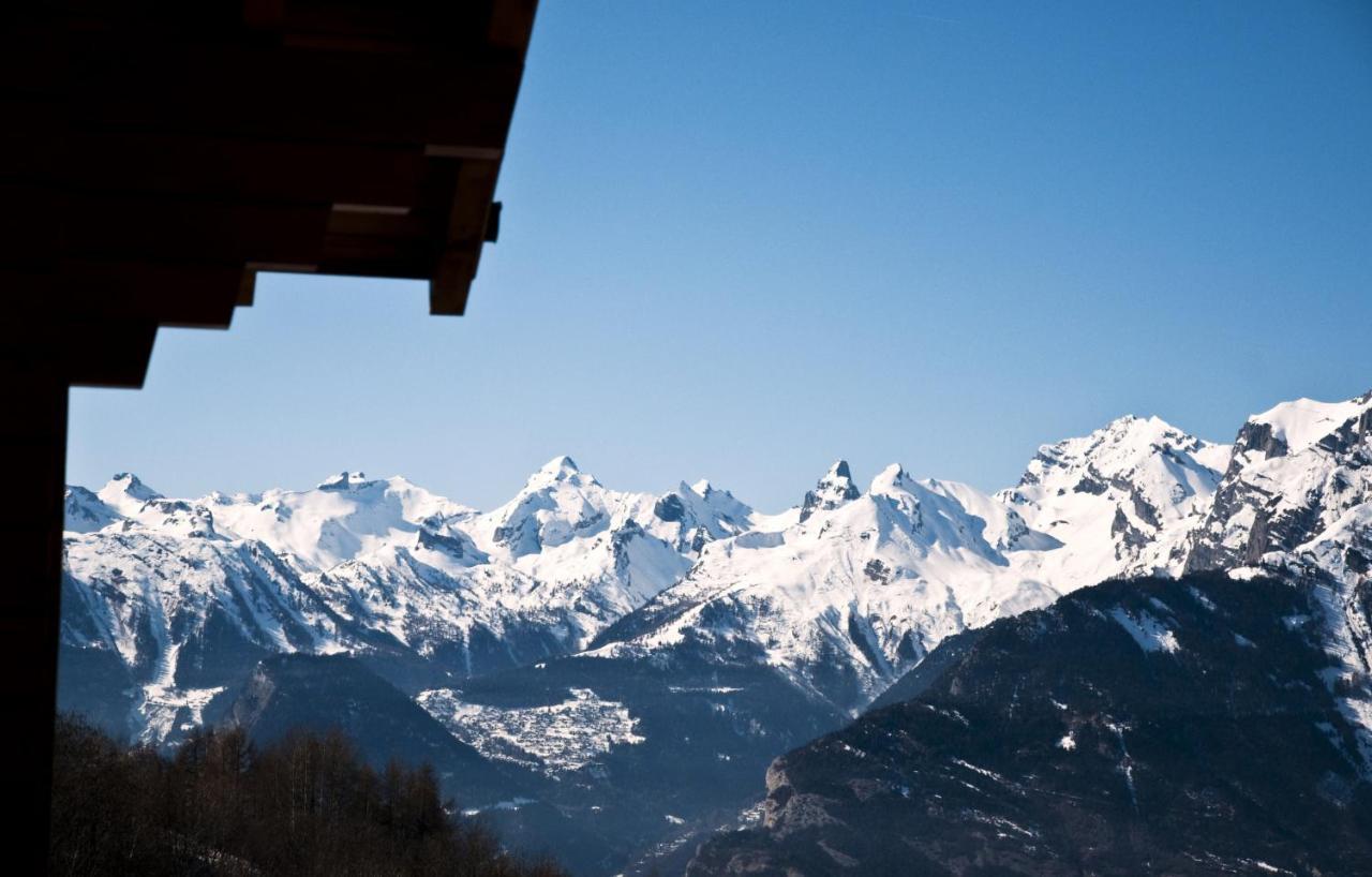 Christoph Standing & Calm Chalet 10 Pers By Alpvision Residences Veysonnaz Eksteriør bilde